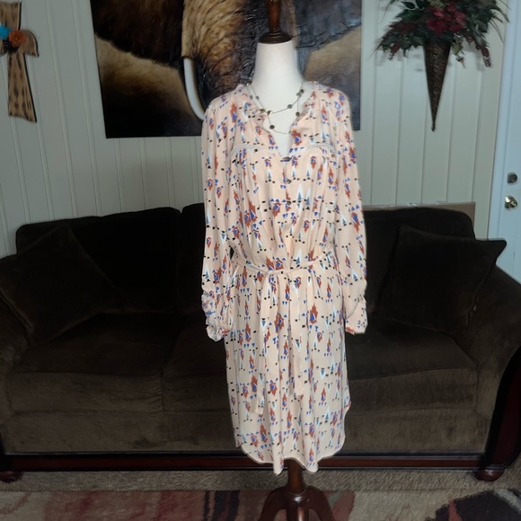 Dolan Left Coast Collection • Cream/Beige • X-Large • Aztec Design • Dress - Picture 3 of 16